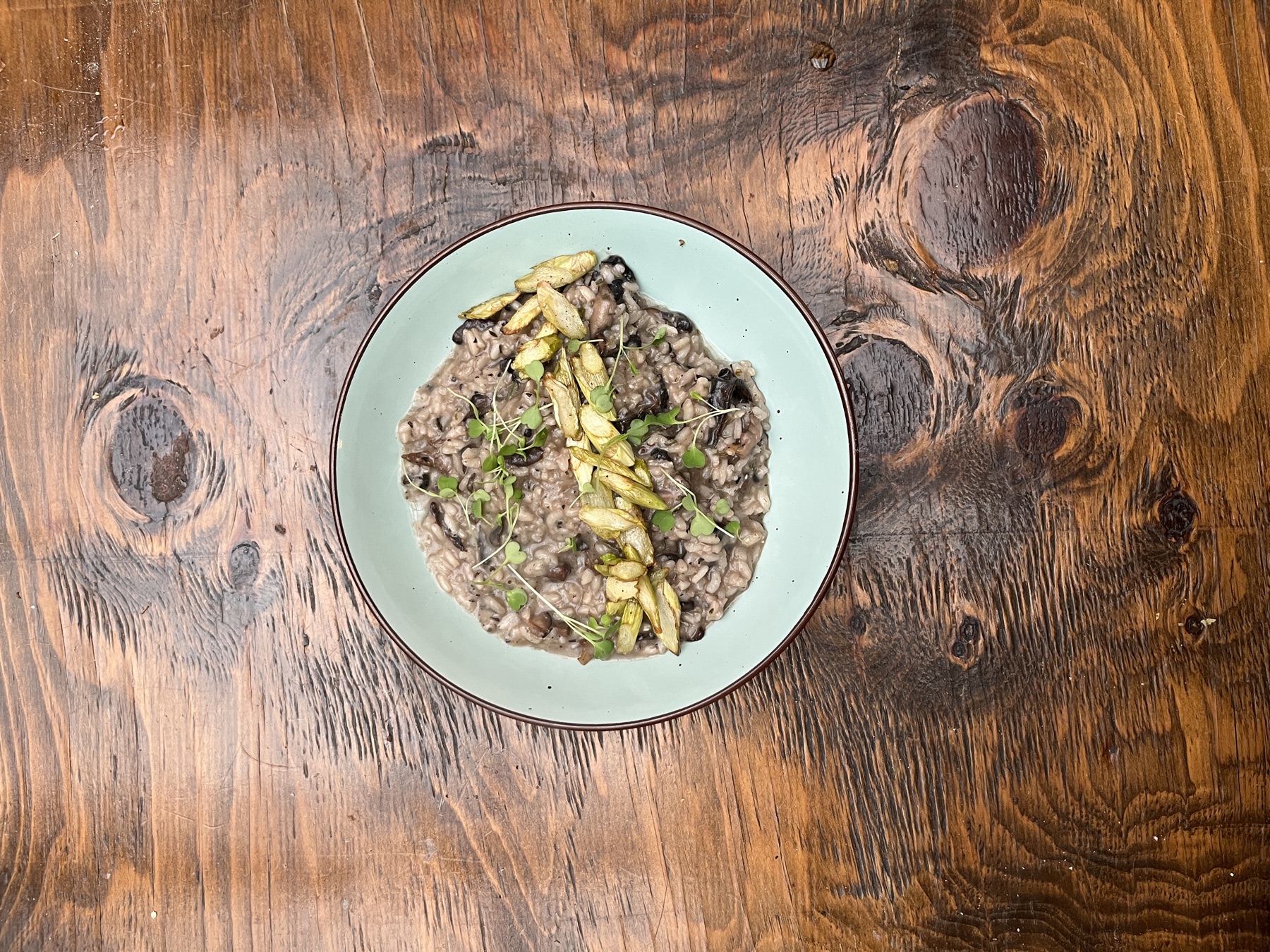 Risotto de hongos